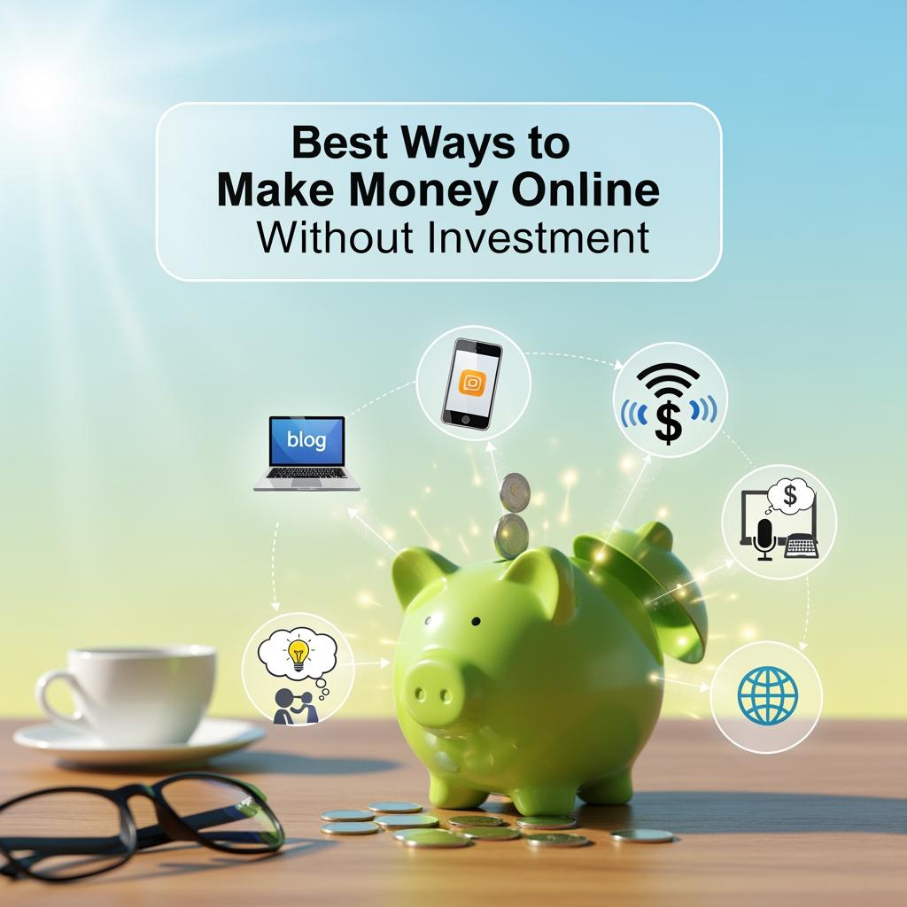 Best Ways to Make Money Online Without Investment (2026 Guide)